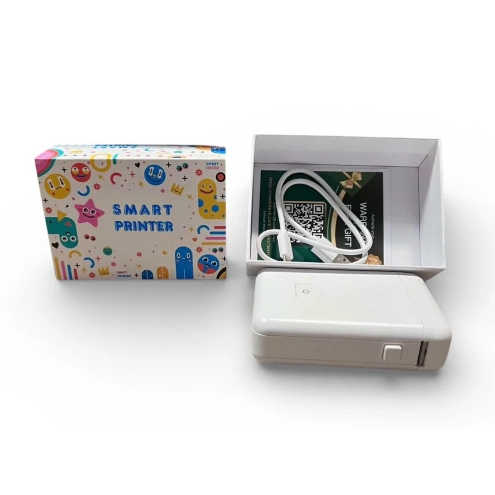 New HP2 Portable Bluetooth Label Printer Smart Printer - Picture 3 of 5